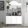 Hanah Home Lyon 120 Blanco y Nogal